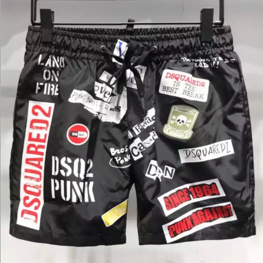 Men's Summer Trend Quick-Drying Beach Vacation Outdoor Sports And Leisure Shorts